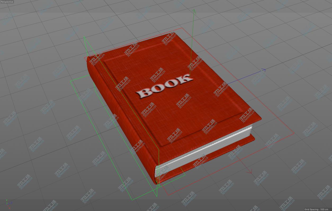 images/goods_img/202104091/3D Book c4d Rigged model/2.jpg
